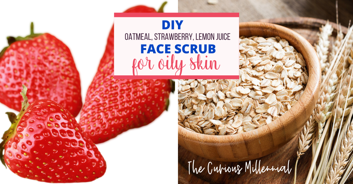 diy face scrub for oily skin