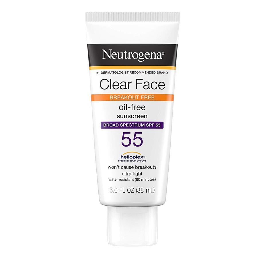 neutrogena clear face sunscreen