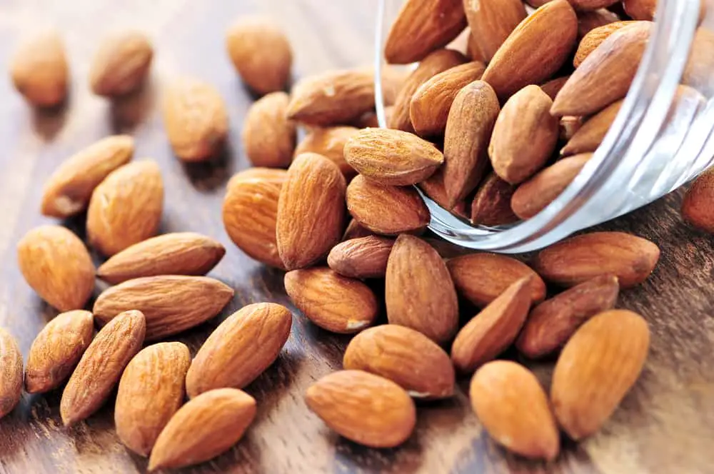 almonds for glowing skin