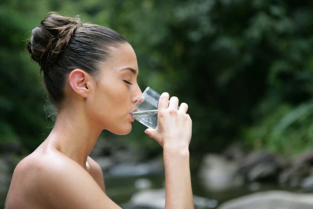 drink water for glowing skin