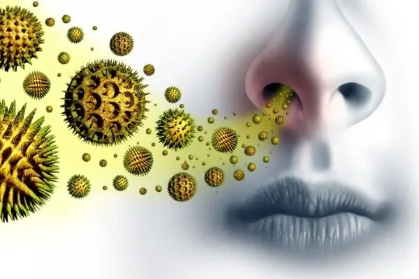can seasonal allergies cause acne