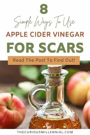 how to use apple cider vinegar for scars