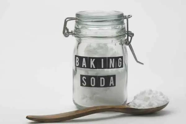picture of baking soda in a jar