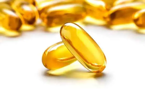 a couple of omega 3 tablets
