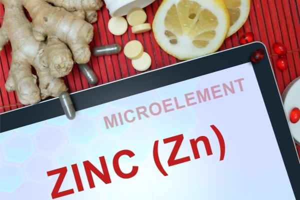 zinc when included in diet can help acne